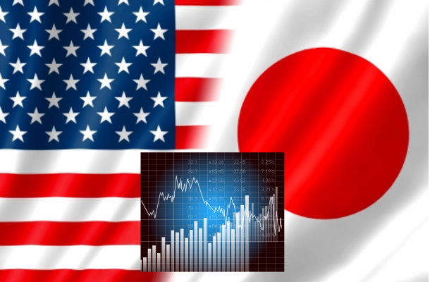 アメリカと日本の株価